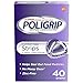 Super Poligrip Strips Size 40 Ct Poligrip Strong All Day Comfort Seal Denture Adhesive Strips