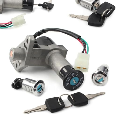 Juego de tapa tanque combustible con aleación de aluminio de alta resistencia para scooter
