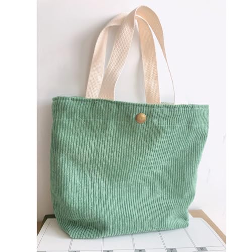 Bolso Tote pequeño Booge de pana 21 x 10 x 26 cm miniatura 3