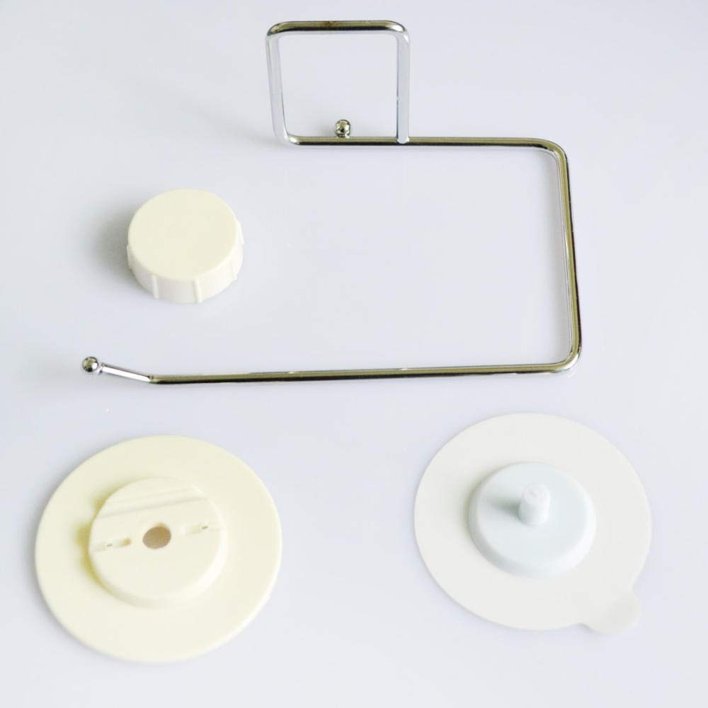 Porta carta igienica a ventosa, Dispenser di carta igienica a parete, Accessori da bagno salvaspazio, Portasciugamani di carta facile da installare, Gancio da bagno nizer