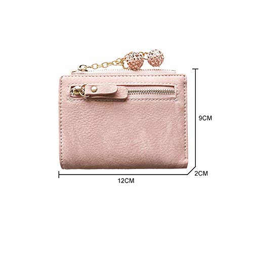 Women's Wallets Women Wallet Leather Short Zipper Coin Purse Multi-Card Position Credit Card Holder Bifold Fashion Cute Female Clutch Bag4