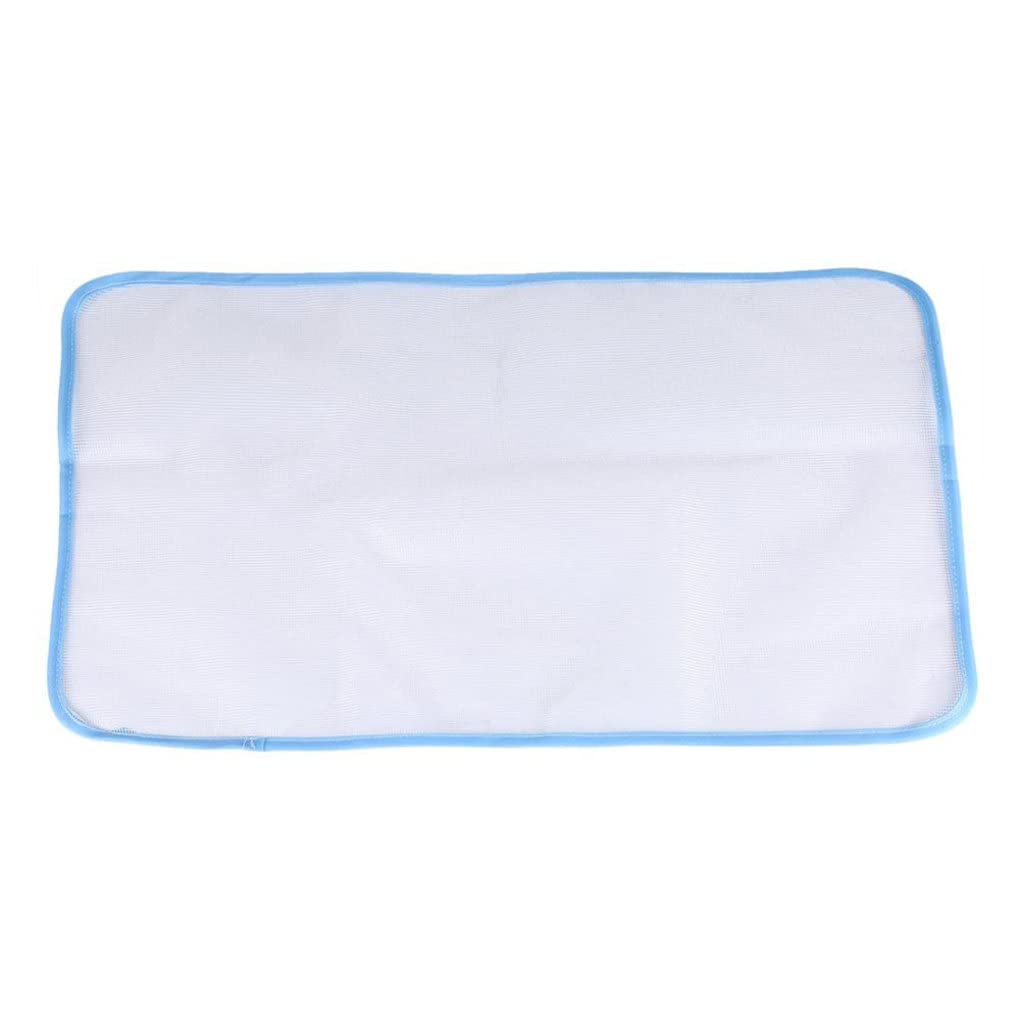 Wedhapy Ironing Scorch Mesh Cloth Pressing Cloth Pad For Easy Ironing High Temperature Protection Random Color 60X40cm Iron Pressing Cloth Ironing Scorch Mesh Cloth Iron Insulation Mat Mesh Pr
