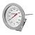 PIC Gauge B2B8-R-CLIP 2” Dial Size, 50/550°F, 8" Stem Length, All Stainless Steel with Stainless Steel Clip, Bimetal Thermometer