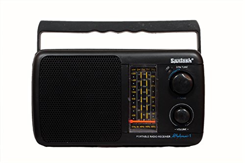 Santosh Five Band Portable FM Radio (Models May Vary)