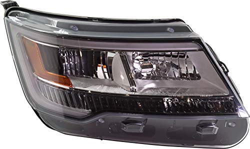 Garage-Pro Headlight Assembly Compatible with 2016-2018 Ford Explorer LED, Limited/Platinum/XLT Models, To 4-4-2018 - CAPA, Passenger Side