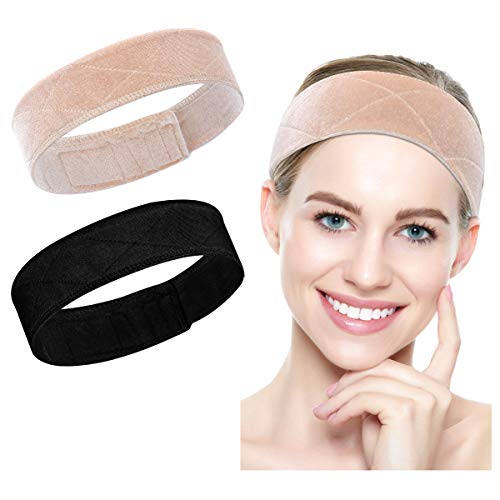 Wig Grip Band – 2 Pcs Velvet Wig Headband Women Non Slip Elastic