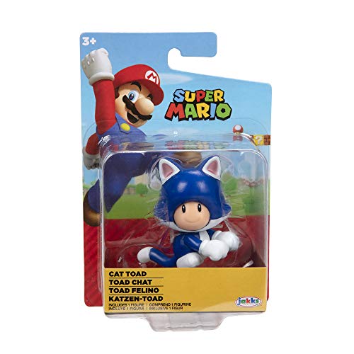 Figurine Mario Bros Toad Chat - vue 6