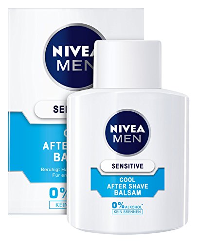 Nivea Men Cooling After Shave Balm for Men, 1 x 100 ml Bottle, Sensitive Cool, 0% Alcohol - Image 4