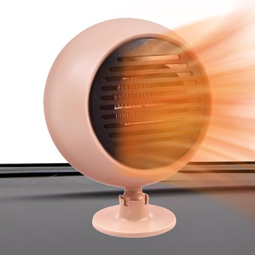 Descongelador de coche, ventilador de calefacción, rotación de 360 grados, calentamiento y enfriamiento rápido, desempañador de ventanas, calentador de repuesto para automóvil, descongelador rápido de