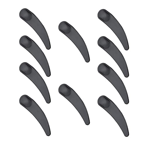 Spatule de Maquillage, 10 Pièces Mini Spatule, Spatule à Masque Cosmétique, Plastique Cuillère Crème, Cosmétique Spatule Cuillère Courbe, pour Diverses Crèmes