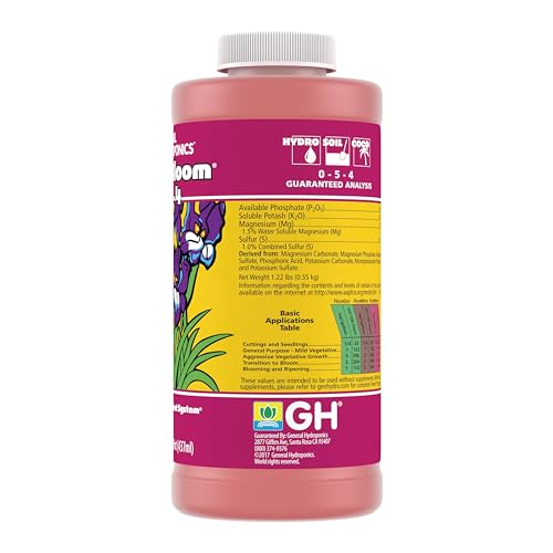 General Hydroponics GH1431 Fertilizante FloraBloom Líquido 16 oz miniatura 4