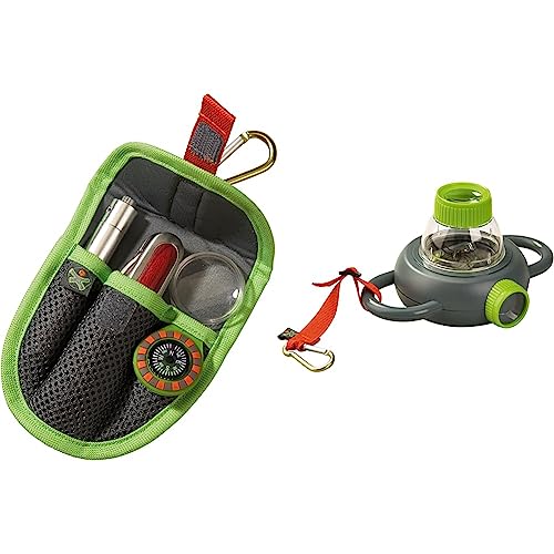 HABA 300319 - Terra Kids Forschertasche & 301512 - Terra Kids Beobachtungslupe