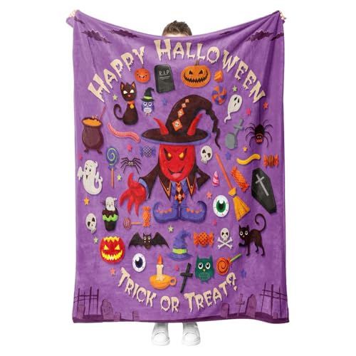 Plaids d'Halloween chauds pour vos soirées cinéma d'horreur en famille - 8