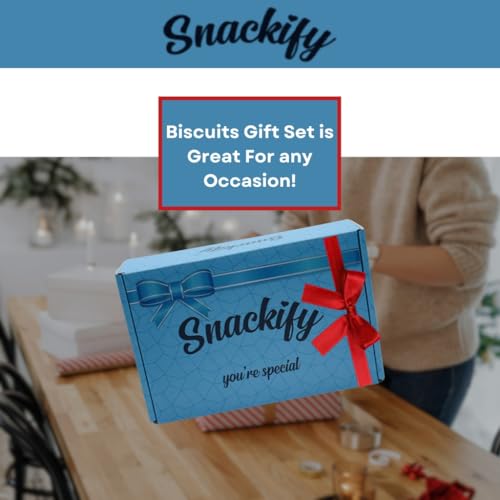 Luxury Biscuits Gift Set Hamper Bundle Contains 20 Packs of Individually Wrapped Biscuits Multipacks Snackify Gift Hamper Includes a Variety of Loved Treats, Perfect for Gifting (1 Box) - Image 5