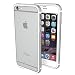 iPhone 6 Plus/6s Plus Case - ThanoTech K11 Bumper - 6 Foot Drop Test - Lightweight Aluminum TPU - Matches Your Phone Seamlessly - Slim, Durable, and Shockproof Protection - White/Silver