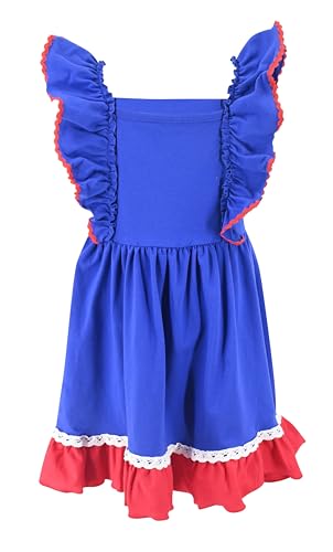 Image of Unique Baby Girls Smocked Holiday Dress for Big Kids and Toddler Outfit Clothes with Embroidery