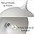 PINDODO White Pendant Light 3 Pack,11.8 Inch Industrial Pendant Lights Adjustable Height, Farmhouse Pendant Lighting for Kitchen Island for Dining Room, Bedroom, Barn