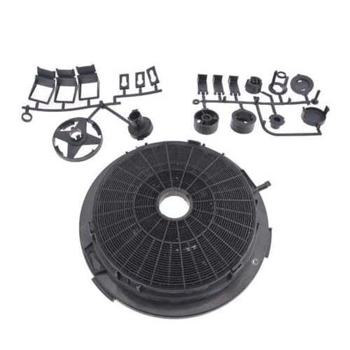 SOS Accessoire Filtre charbon rond type 210 (à l'unité) pour Hotte 484000008655 CANDY, CLIMADIFF, CONTINENTAL EDISON, ROSIERES