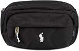 ラルフローレン POLO RALPH LAUREN ポロ ショルダーバッグ ボディバッグ ビッグポニー ブラック , 縦：15 cm 横26 cm マチ5.5 cm ショルダー：最大約94 cｍ [並行輸入品]