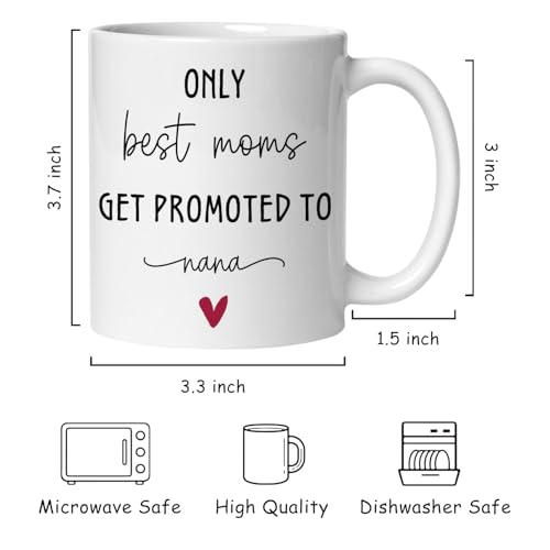 Taza de cerámica para abuelas nana 11 oz miniatura 6