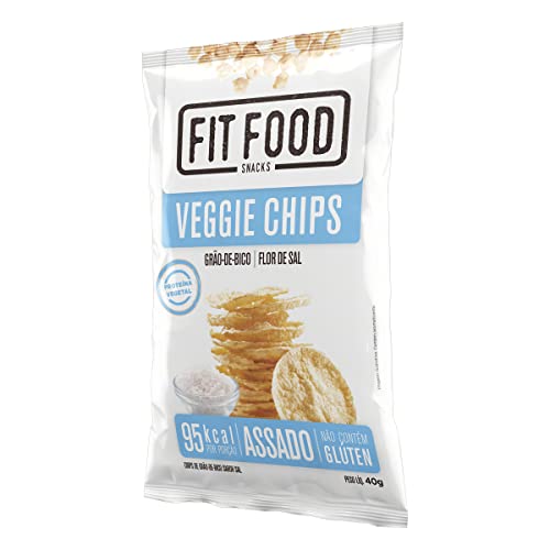 Fit Food Veggie Chips Grão De Bico Flor De Sal 40G