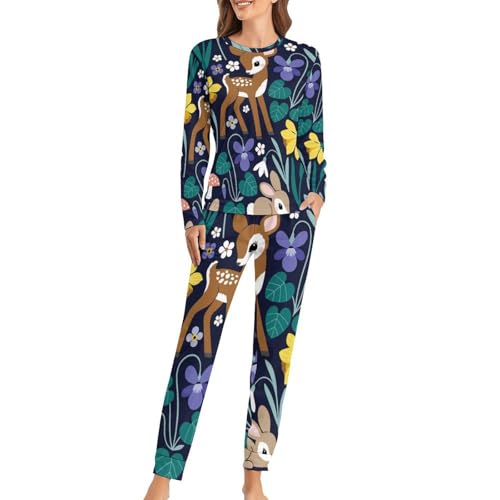 Pyjama femme manches longues pour ne plus avoir froid la nuit au lit