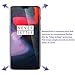 [3 Pack] LK Screen Protector for Oneplus 6, [Full Coverage] [Bubble-Free] HD Clear Flexible Film with Lifetime Replacement Warranty