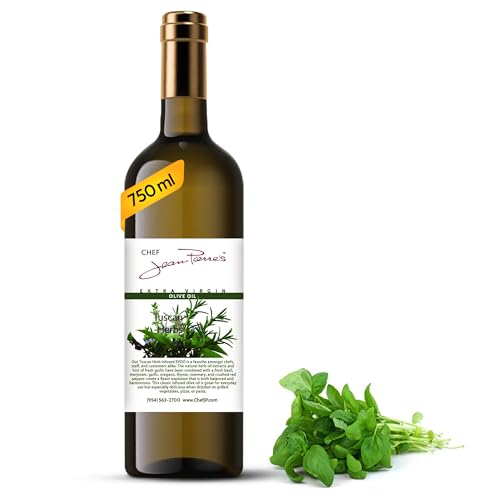 Chef Jean Pierre's Tuscan Herb Olive Oil - Naturally Infused,