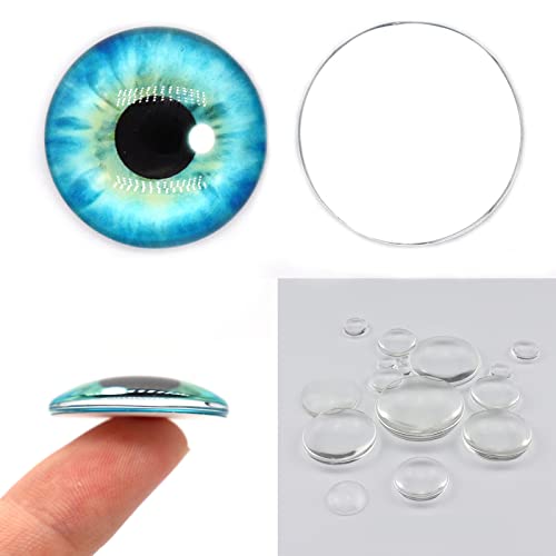 Image of 100PCS Eyes Glass Cabochon for Clay Doll Making Sculptures Props Craft DIY Findings Jewelry Making Christmas Gift