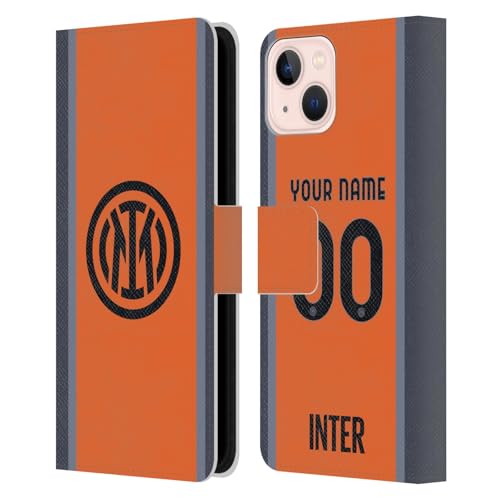 Coque iPhone 13 Inter Milan portefeuille en cuir pour protéger votre écran des rayures