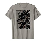 T-shirt con tre teste di mitologia greca Cerberus