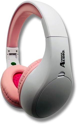 Miniatura 2 de Things Audio Auriculares de radio FM personales portátiles con antena extraíble para gran recepción, caminar, trotar, relajarse, escuela, radio