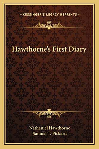 Hawthorne's First Diary