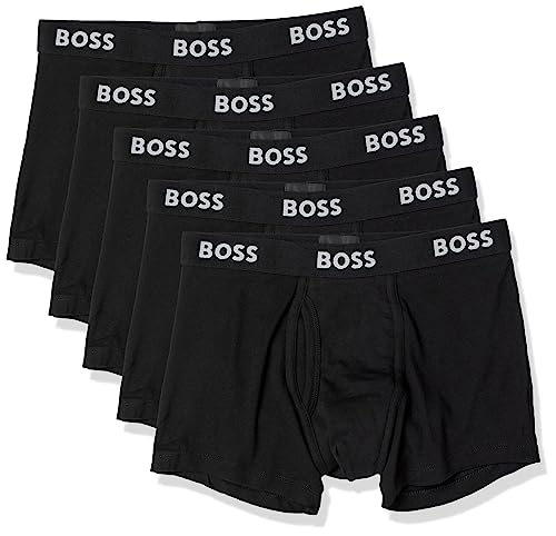BOSS Men's 5-Pack Authentic Cotton Trunks