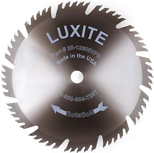 Luxite Saw 12 inch 60-Tooth Carbide Tip Combination Saw Blades for General Use