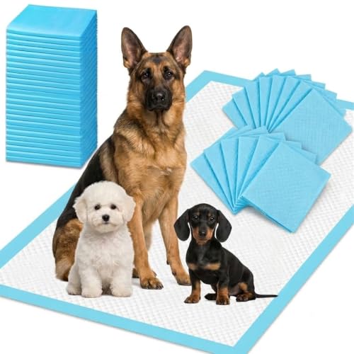 Image of XXXXL Puppy Pee Pads for Dogs 36 inchx51 inch 40 Count, Extra Large Dog Pee Pads, Leak-Proof & Super Absorbent Dog Pee Pads, Thicken Disposable Potty Pads Puppy Training Pads for Cats Rabbits