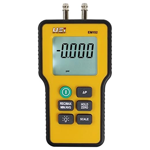 UEi Test Instruments - Electronic Manometer (EM152)