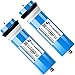Produktbild 2 Stücke Membranfilter Mit Umkehrosmose Ro 3012-400 GPD Umkehrosmose-Membrane Osmose Membrane Für RO-Wasserfiltersystem Für Haushaltstrinkwasser Der Klasse 5
