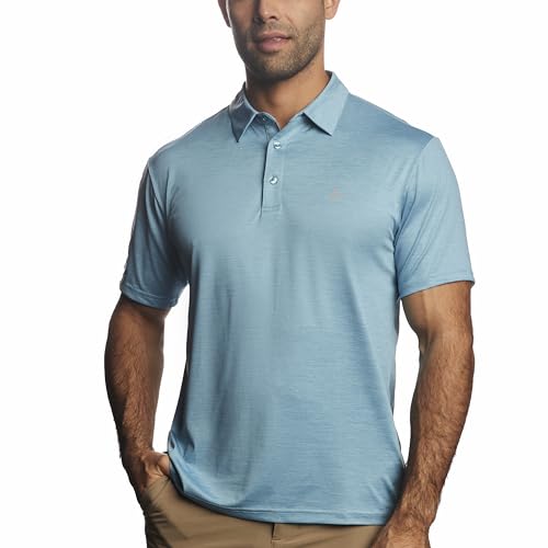 Arctic Cool Men’s Polo Instant Cooling Moisture Wicking Performance UPF 50+ Short Sleeve Polo - Main Image