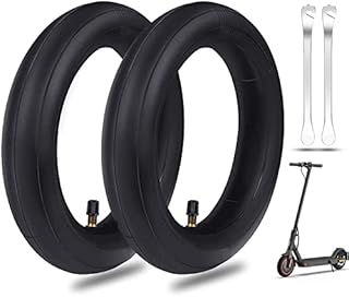 2 Pcs 8.5inch (8 1/2 x2) Inner Tubes, Anti-slip Double Thickness Replacement Tube with 2 Tyre Stick for Xiaomi M365/Pro, Mijia Scooter, Electric Scooter 8.5" Universal Inflatable Front/Rear Tires