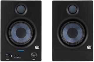 PreSonus Eris 4.5BT Gen 2  4.5-inch Powered Desktop Speakers with Bluetooth for Multimedia, Gaming, Studio-Quality Music Production, 50W Power