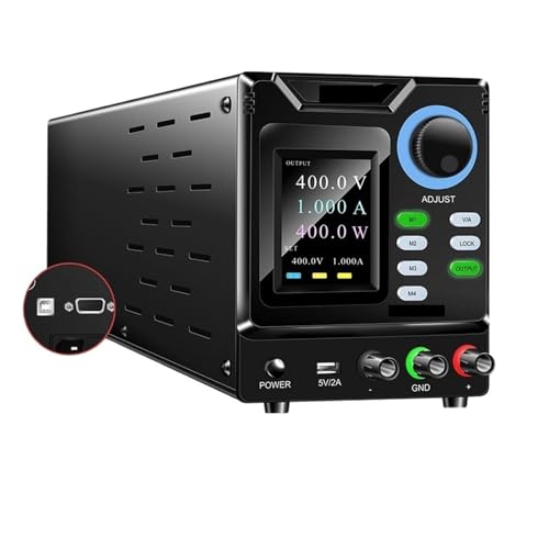Alimentation de bureau USB RS232 programmable contre la surchauffe