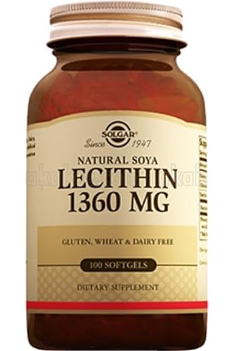 Lecitina de Soja Solgar 1.360 mg