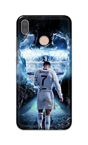 Image of Printed Hard Back Cover Case for Huawei P20 Lite | Huawei Nova 3e Back Cover (Footbal Legend) -702
