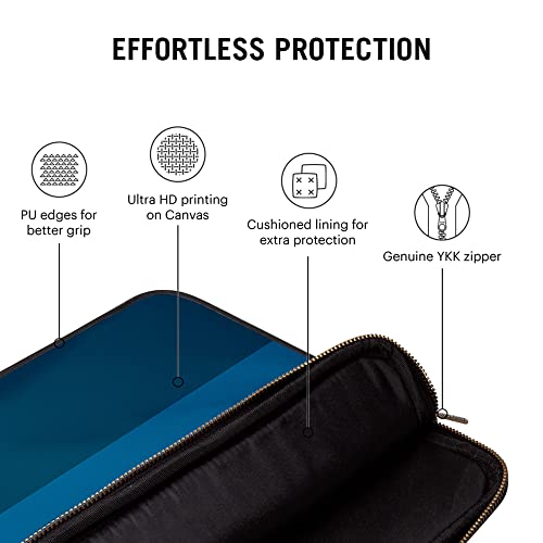 DailyObjects Sunrise Quad Canvas Zippered Sleeve for 14 DailyObjects Sunrise Quad Canvas Zippered Sleeve for 14