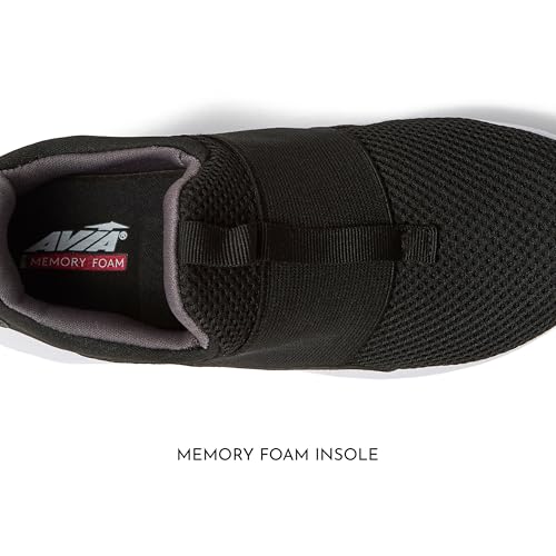 Avia Avi-Play Slip On Boys and Girls Sneakers - Lightweight Tennis, Athletic, No Tie Girls and Boys Shoes - Little and Big Kids Tennis Shoes Size 11-7 - Black, Navy Blue, Grey, White, Pink or Purple4