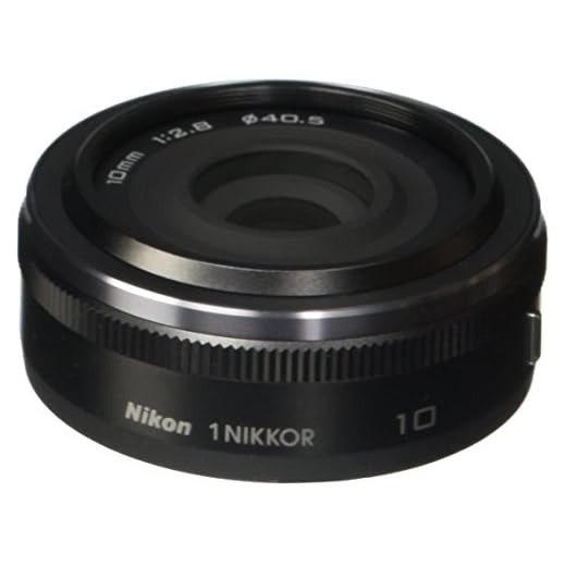 Nikon 1 NIKKOR 10mm f/2.8 (Black) (Renewed)