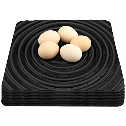 DenForste 6 Pack Washable Nesting Pads Chicken Nesting Boxes Chicken Bedding for Chicken Coop, 13 x 12 inch Cover