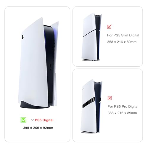 Cubierta protectora de vinilo para consola digital PS5 libre de burbujas 2