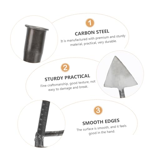 Azada triangular KESYOO para jardinería ligera y multifuncional miniatura 3